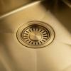 Pure.Sink Luxion Gold sink 36x40 cm undermount, flush mount, and surface mount PLX3640-60